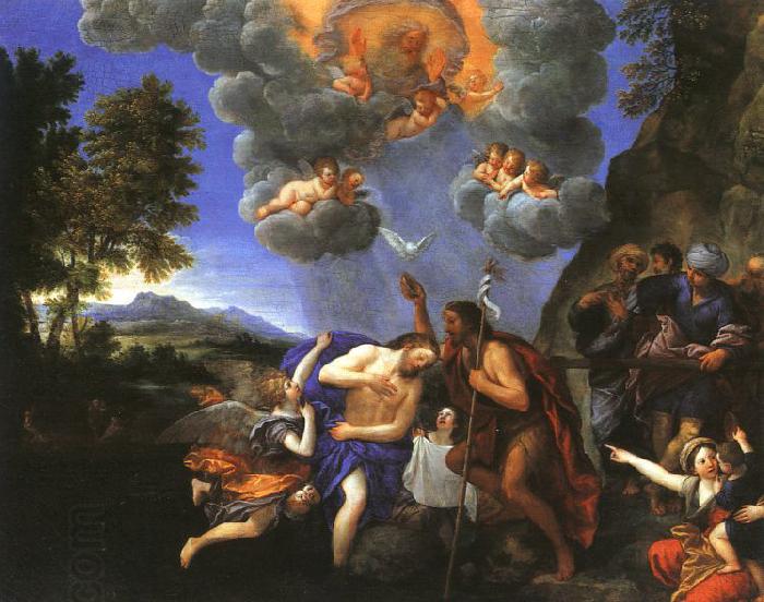 Francesco Albani The Baptism of Christ China oil painting art
